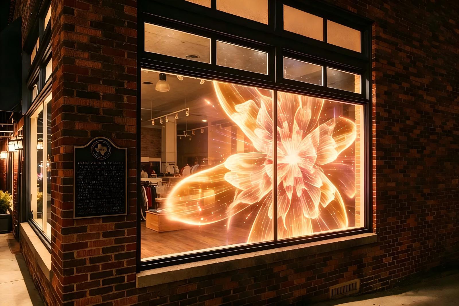 qualité écran holographique à LED usine
