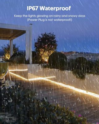 4Série de bandes lumineuses à LED addressables de.3 mm pour un éclairage domestique coloré