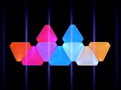 Lumière de jeu 24V avec 12 panneaux et 16,7 millions de couleurs RGBIC