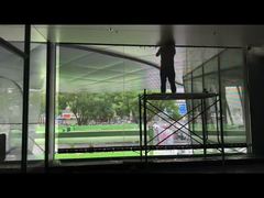 projet d'écran holographique à LED